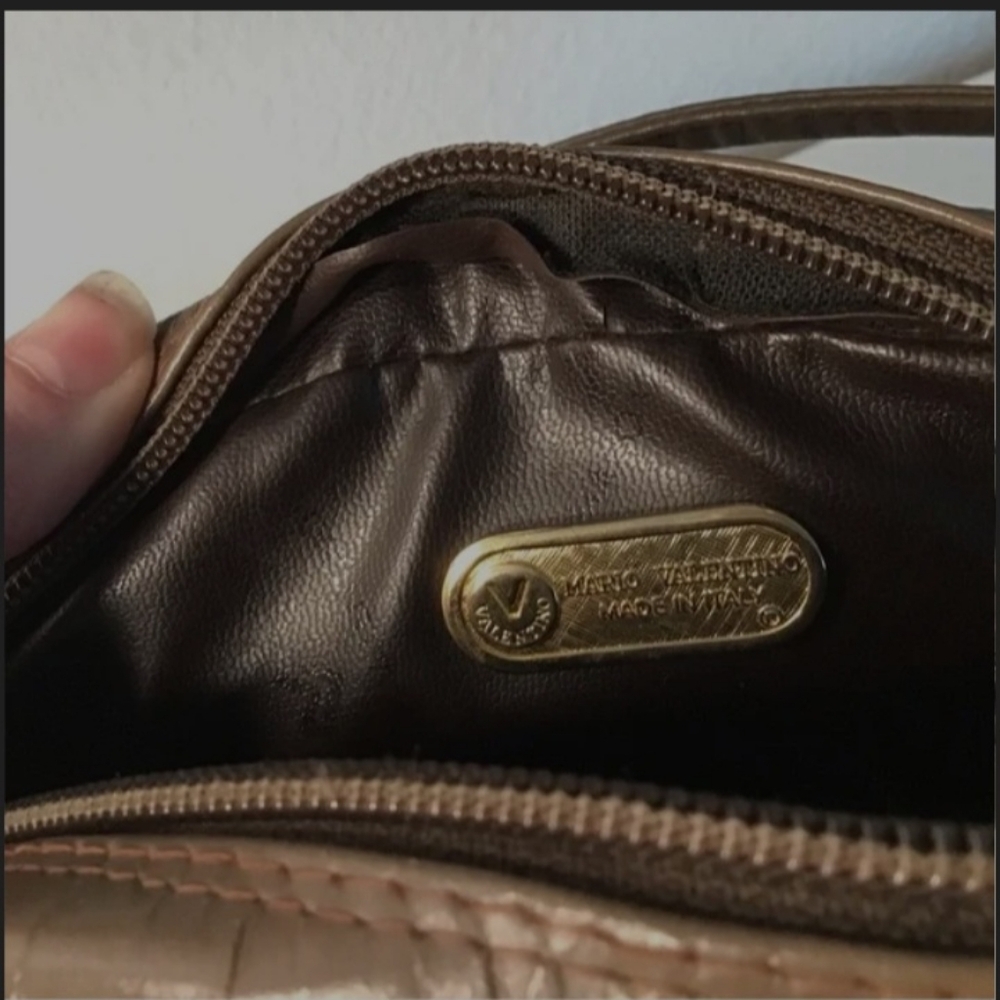 EUC Mario Valentino Authentic  Monogram Crossbody Bag - Picture 11 of 14